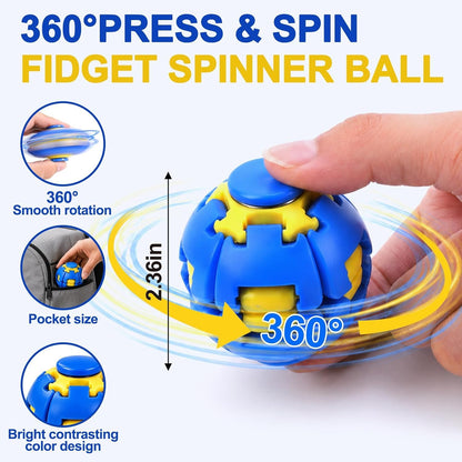 Press and Spin Stress Relieving Ball