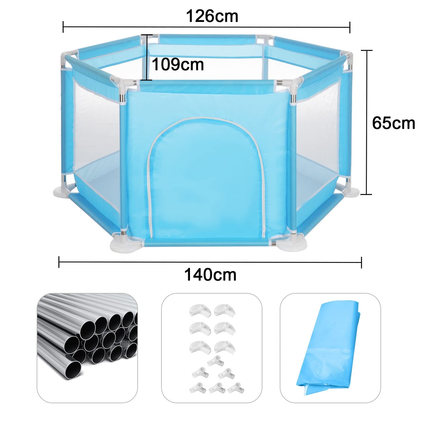 Baby Playpen hexagon