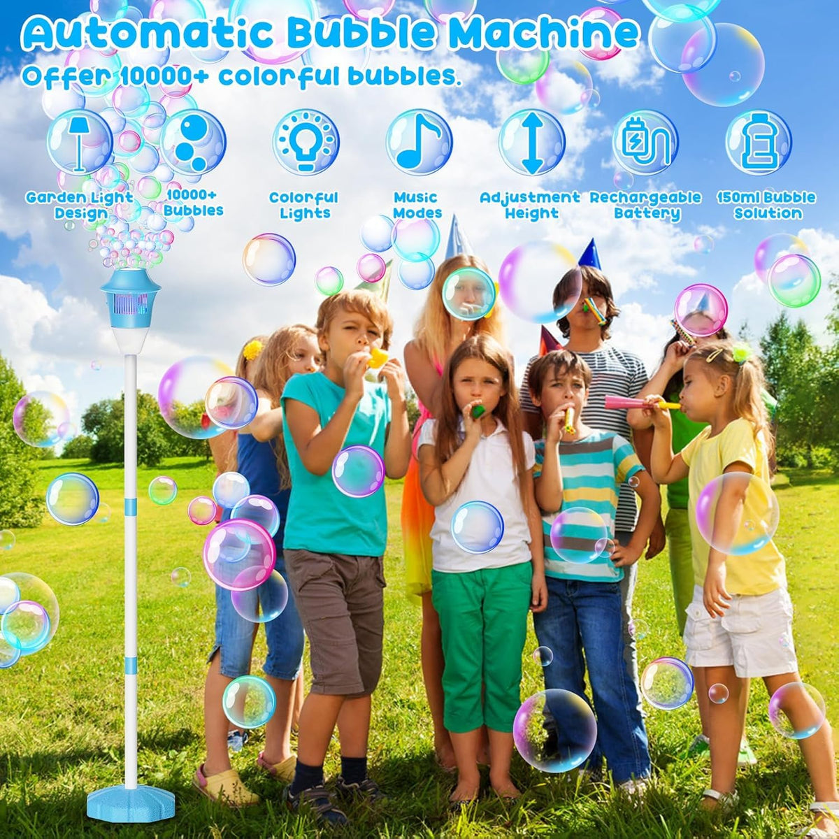 Bubble torch lamp