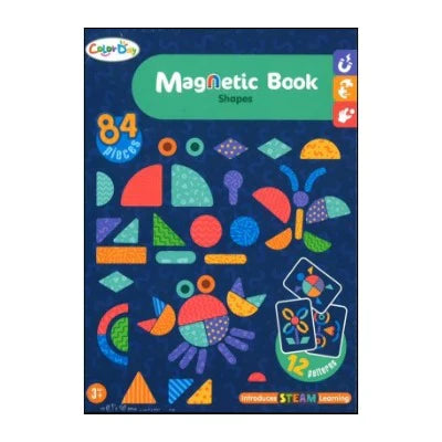 Shape magnetic book