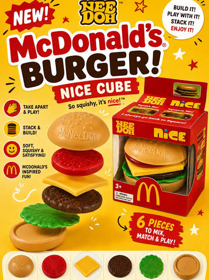 Mc Donald’s squishy burger
