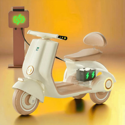 Electric Vespa 6V kids- Beige