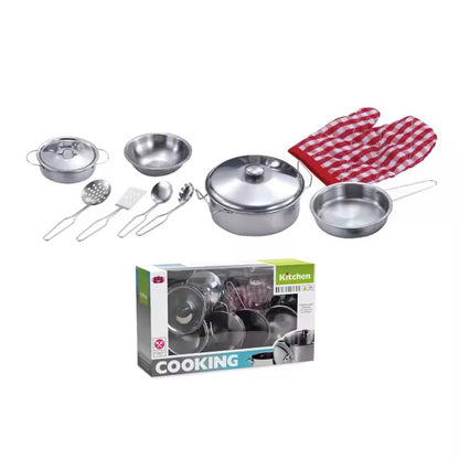 13 pieces steel utensils for kids