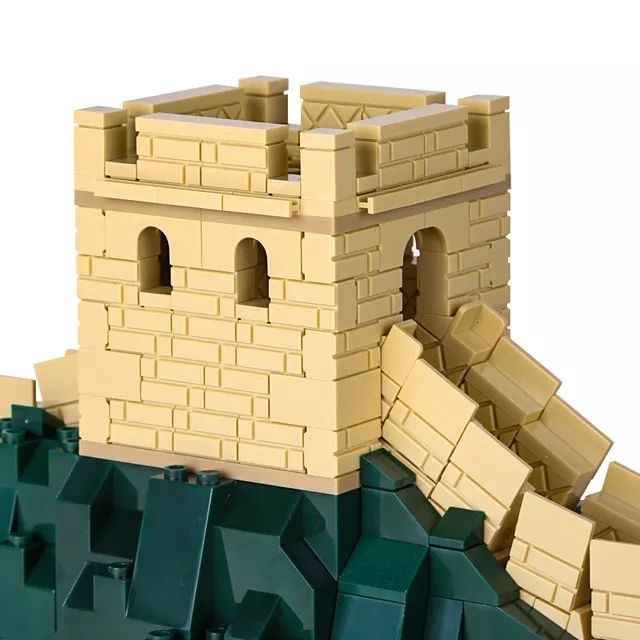 The Great Wall of China Building Blocks Model - 1407 Pieces