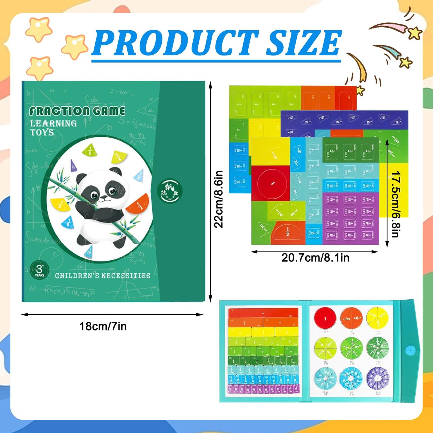 Magnetic fraction book