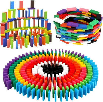 Dominos- 120 pieces wooden