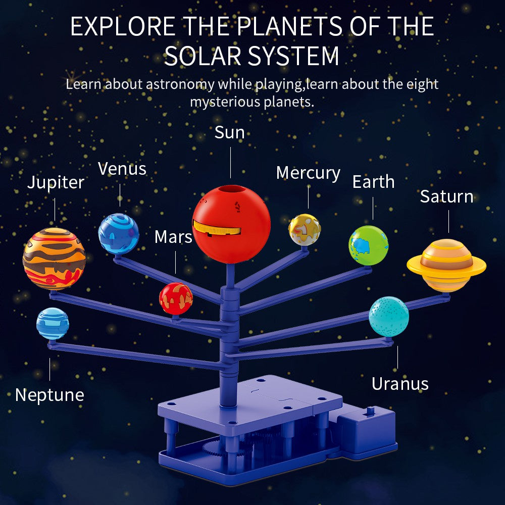 DIY Rotating Solar System Science Kit