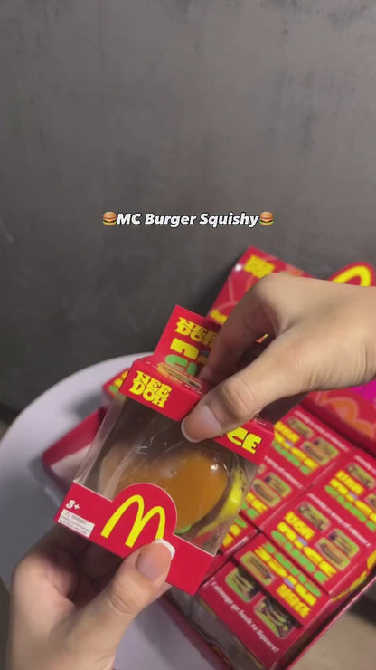 Mc Donald’s squishy burger